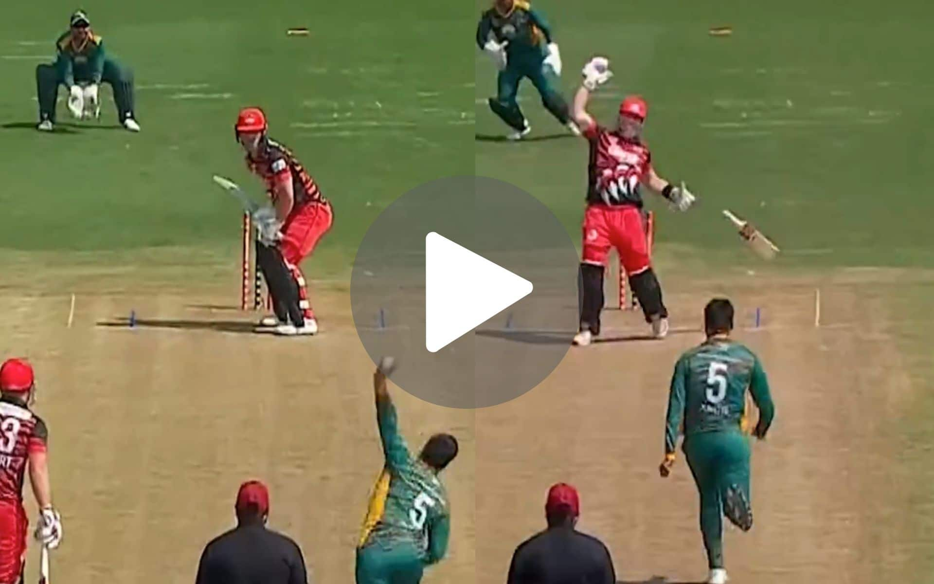 [Watch] Mohammad Amir's Spitting Cobra Leads Selfert To Drop The Bat In Global T20 Canada